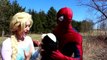 Frozen Elsa & Anna Makeup Machine Disaster! w/ Spiderman, Pink Spidergirl, Catwoman & Joker :)