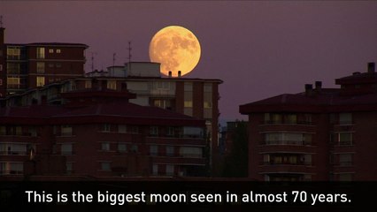 'Supermoon' lights up the world's skies