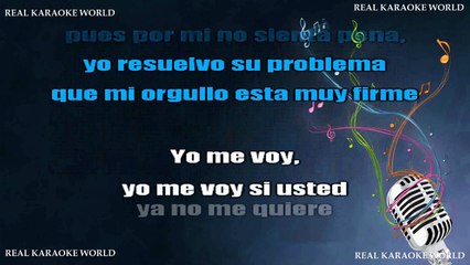 Selena - Yo me voy KARAOKE / INSTRUMENTAL