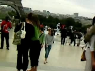 Police Flag Interpellation Tour Eiffel Aout 2007