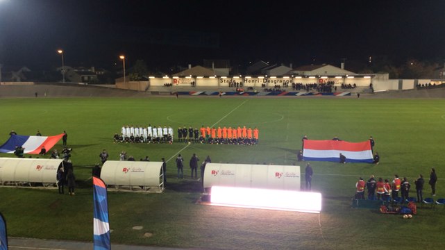 Plus de 4 000 personnes à Desgrange pour voir l'équipe de France des moins de 20 ans