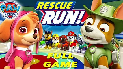 PAW Patrol Rescue Run! The Jungle New Episode with a puppy Tracker! Game For Kids