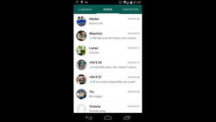 Como ocultar conversaciones de whatsapp | Trucos 2017 | Chats