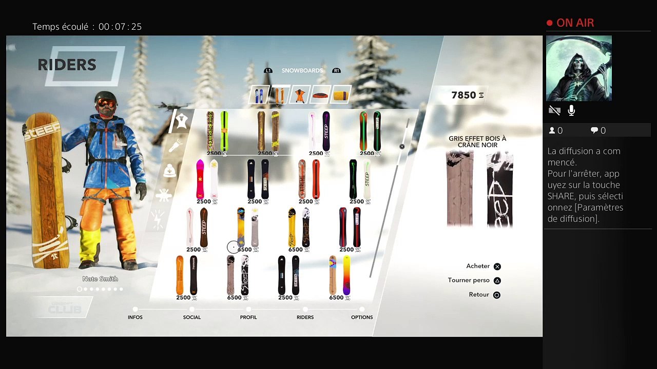 PS4 en direct steep beta