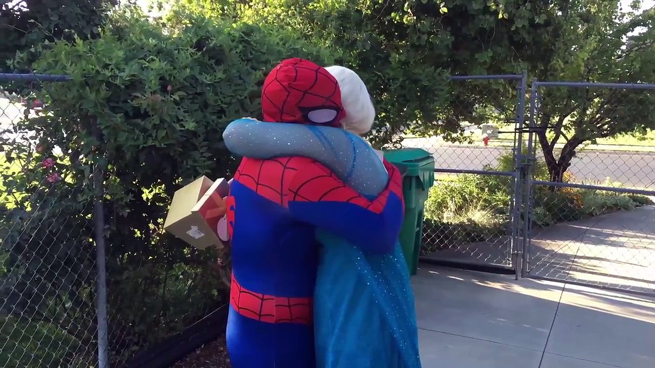 Spiderman Grows Four Arms Eats Fly Bug Prank Fun Superhero Kids In Real Life In 4K