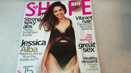 Shape Magazine Cover October 2016 Jessica Alba Strong Sexy Abs Best Workout For Great Sex