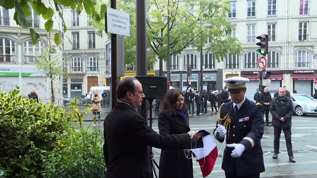 Paris gedenkt Terroropfer