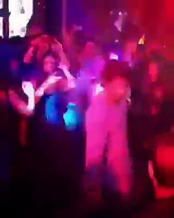 SRK with Deepika Padukone at party after Lux Golden Rose Awards in Taj Lands End 12.11.2016