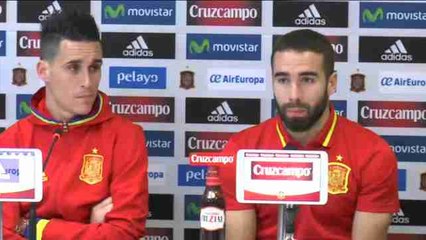 Carvajal: "El partido ante Inglaterra es amistoso pero no lo va a ser"