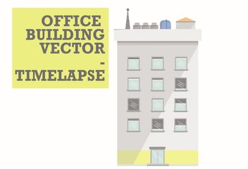 Time Lapse - Building Illustration Vector [Illustrator]