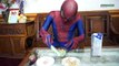 Spiderman vs Venom In Toilet Fun Videos Fart & Poo Prank! Funny Superhero movie In Real Life HDY :)