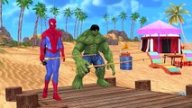 SuperHero Fun | Spiderman Hulk Fishing Funny Prank | Venom Attacks Spiderman | Hulk Vs Venom