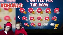 Chase & Dad play REDBALL 4! Battle for the Moon BOSS BATTLE! Levels 56 60 Part 8 Gameplay