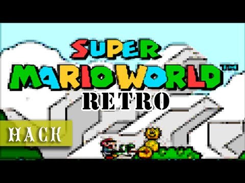 Retro Mario World Super Mario Bros (SMW1 Hack) (1080p 60fps)