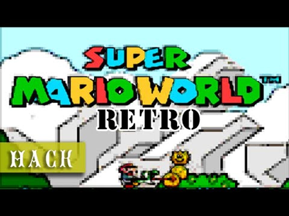 Retro Mario World Super Mario Bros (SMW1 Hack) (1080p 60fps)