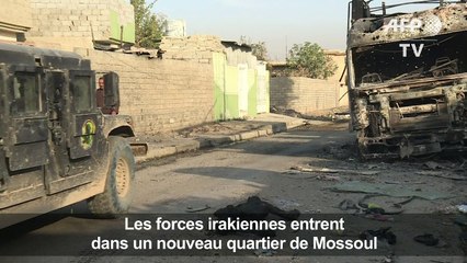 Les forces irakiennes entrent dans un nouveau quartier deMossoul
