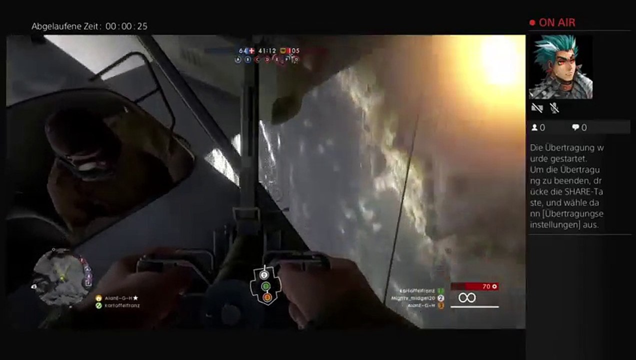 PS4-Live-Übertragung von AlanE-G-H