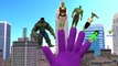Finger Family Rhymes By Hulk and Superman Cartoons for Children | Hulk Vs Superman Epic Rap Battles