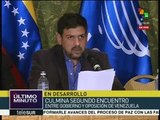 Venezuela: la MUD expone su postura sobre el diálogo