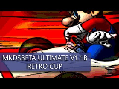 (Mario Kart DS) MKDSBeta ULTIMATE v1.1b - Retro Cup - hack (1080p 60fps)