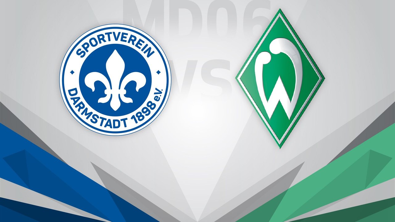 6tes Liga Spiel Darmstadt - Bremen