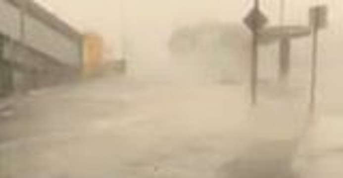 Intense Storm Sweeps Past Brisbane Airport