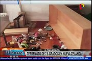 VIDEO: Terremoto de 7.8 grados sacude Nueva Zelanda