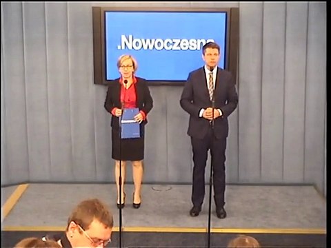 Poseł Paulina Hennig-Kloska - konferencja z 3 listopada 2016 r.