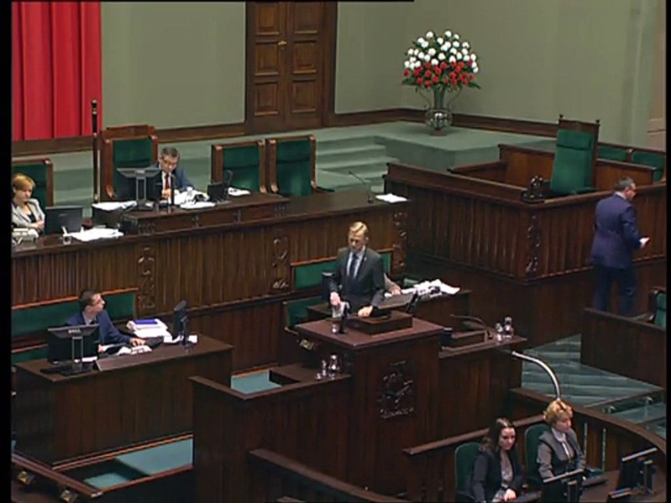 Poseł Paweł Suski - Wystąpienie z dnia 03 listopada 2016 roku.