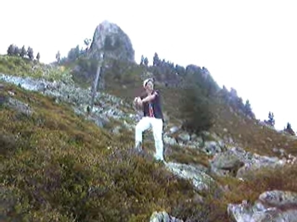 tecktonik sur le rocher