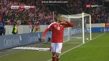 1-0 Eren Derdiyok Goal HD Switzerland vs Faroe Islands 13.11.2016