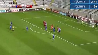 Constantinos Laifis Goal HD - Cyprus 1-0 Gibraltar - 13.11.2016 HDs