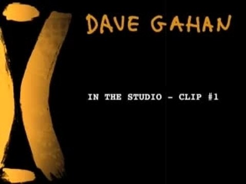 Dave gahan en studio pour son new album solo
