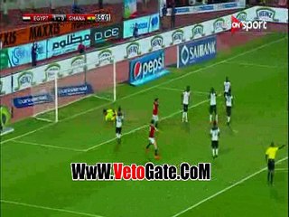 الهدف الثانى مصر فى غانا - عبد الله السعيد
