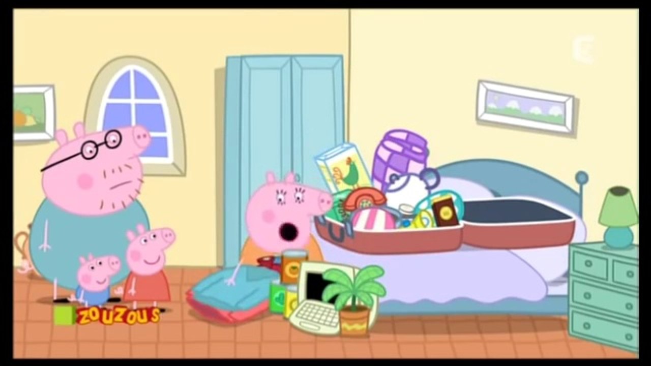 Peppa pig en Français longue durée dessins animés pour bébé.
