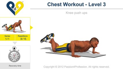 Chest Workout - Level 3 (no music)