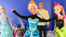 Frozen Musical Elsa, Anna, Kristoff & Barbie Understudy Parody Frozen Songs Play DisneyCarToys