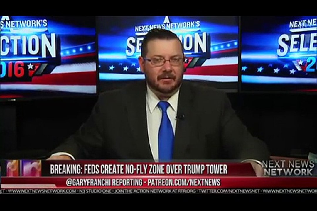 BREAKING- FEDS CREATE NO-FLY ZONE OVER TRUMP TOWER.