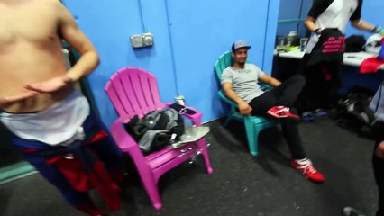 20FT CEILING DROP TRICK TO SUPER TRAMPOLINE