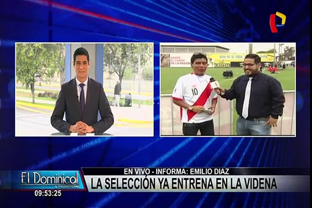 Selección Peruana entrena en la Videna de cara al duelo contra Brasil