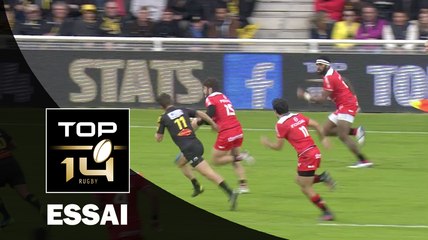 TOP 14 ‐ Essai Semi KUNATANI (ST) – La Rochelle-Toulouse – J11 – Saison 2016/2017