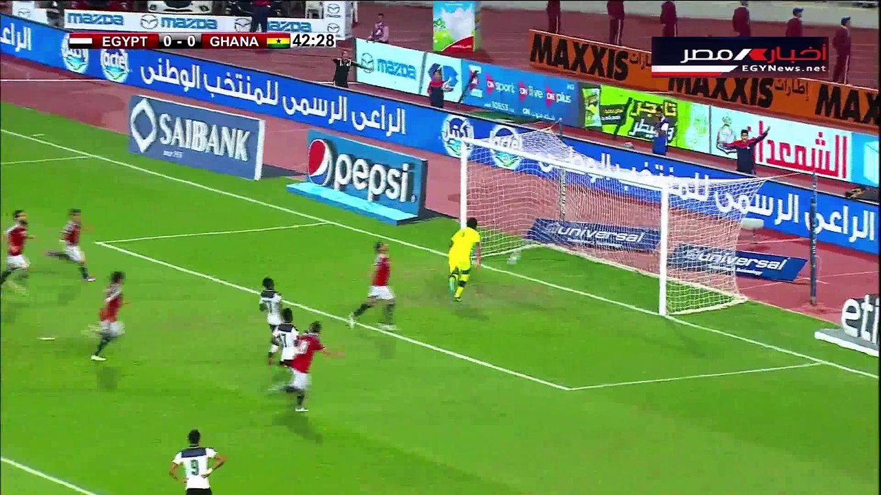 أهداف مباراة مصر وغانا