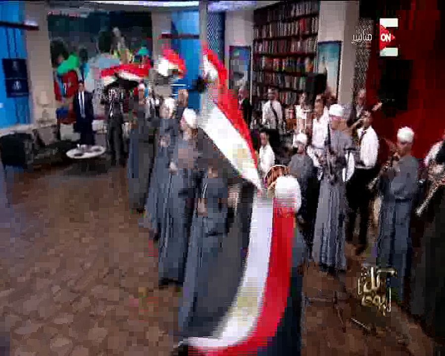 شاهد.. زفة بلدي للمنتخب في برنامج عمرو اديب