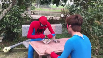 Download Video: Venom kidnapped spiderman baby, Frozen elsa Pink Spidergirl Superman fun superheroes real life