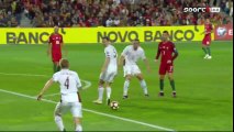 Cristiano Ronaldo Goal HD - Portugal 1-0 Latvia - 13-11-2016
