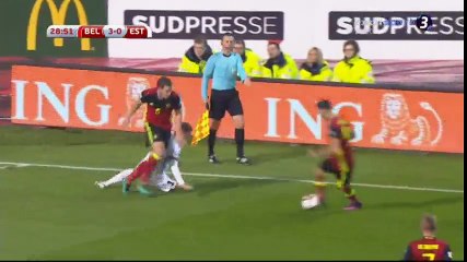 Henri Anier Goal HD - Belgium 3-1 Estonia - 13-11-2016