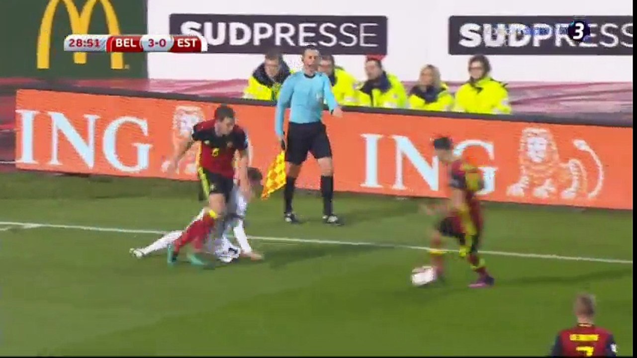Henri Anier Goal HD - Belgium 3-1 Estonia - 13-11-2016