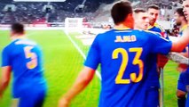 Greece vs Bosnia 0-1 Pjanic GOAL -European Qualifiers