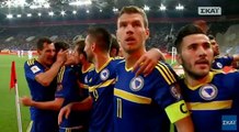 Επεισόδια μετά το γκολ του Πιάνιτς Ελλάδα-Βοσνία