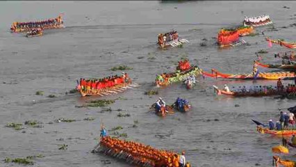 Camboya celebra un multitudinario Festival del Agua